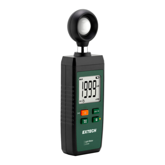 Extech LT250W Benutzerhandbuch