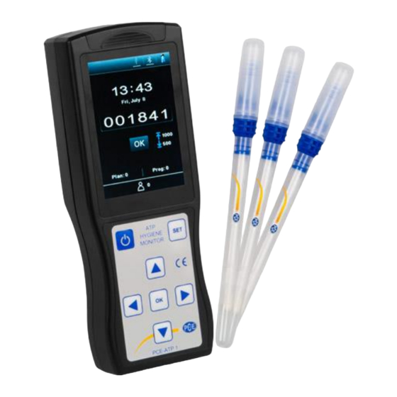 PCE Instruments PCE-ATP 1 Bedienungsanleitung