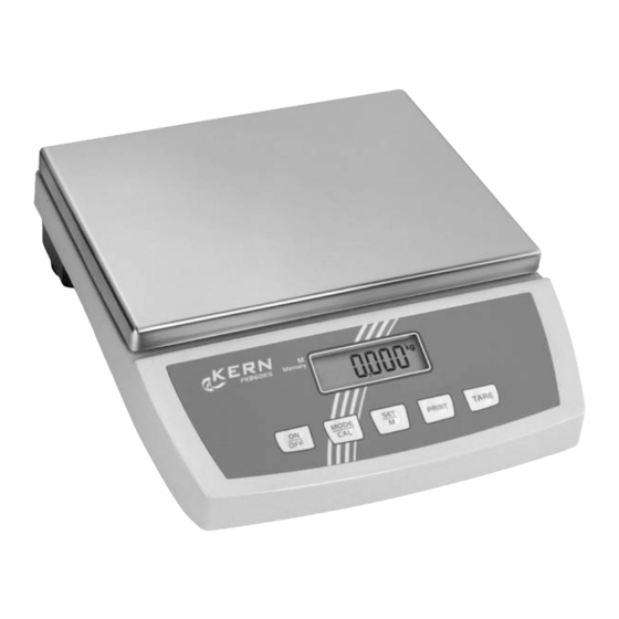 KERN FKB_A-BA-def-1615 Betriebsanleitung