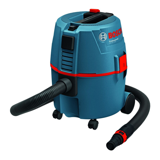 Bosch GAS 20 L SFC Professional Originalbetriebsanleitung