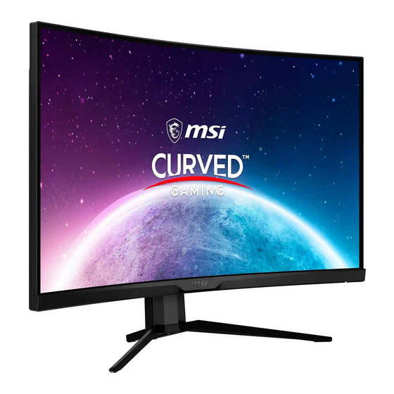 MSI MAG 325CQRF QD E2 Benutzerhandbuch