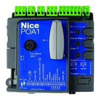 Nice POA1 Installierungs-Und Gebrauchsanleitungen Und Hinweise