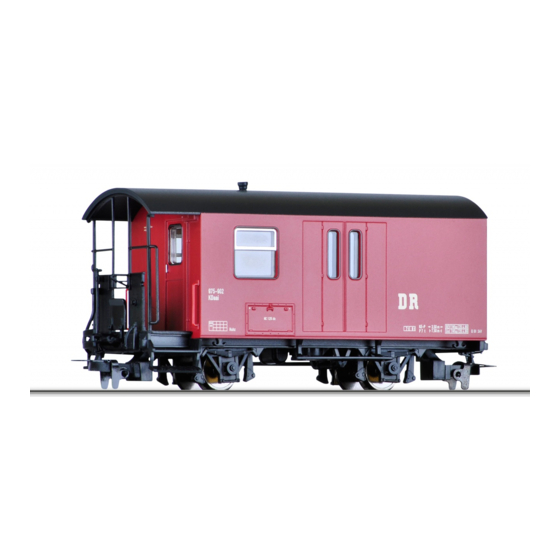 TILLIG BAHN Schmalspur Gepäckwagen Bedienungsanleitung