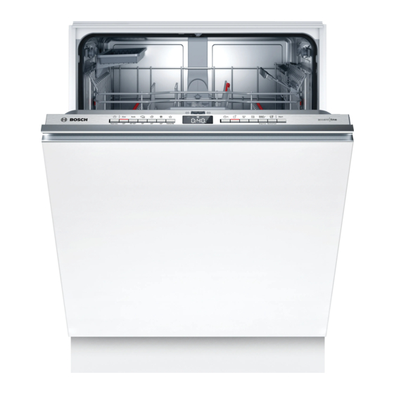 Bosch SMV4HB801E Gebrauchsanweisung
