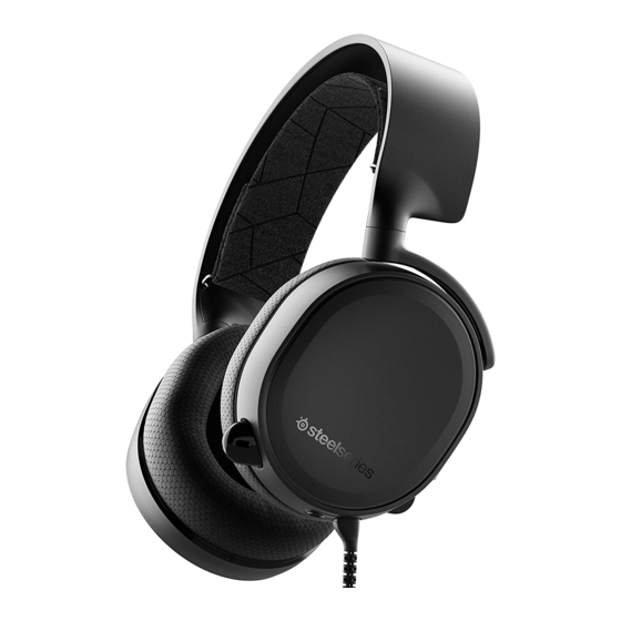 SteelSeries ARCTIS 3 CONSOLE EDITION Bedienungsanleitung