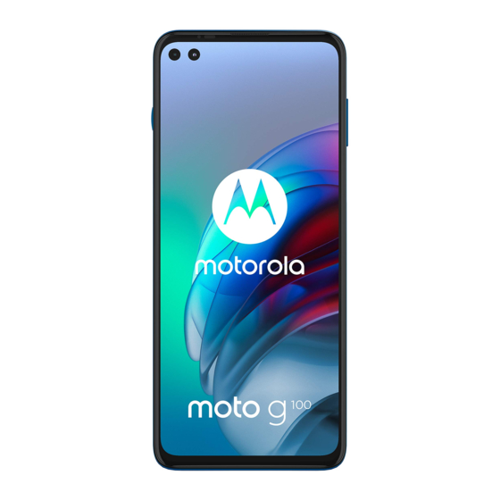 Motorola moto G100 Benutzerhandbuch