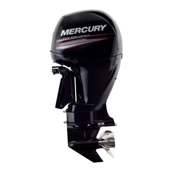 Mercury Marine 150 Viertakt Handbücher