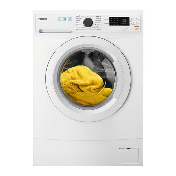 Zanussi ZWF7410WE Benutzerinformation