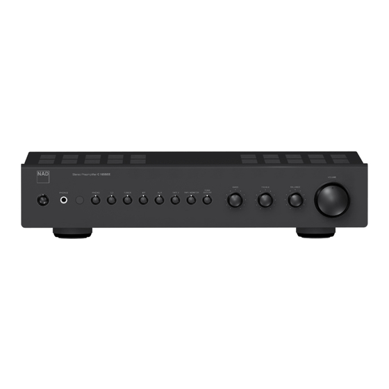 NAD C 165BEE Bedienungsanleitung