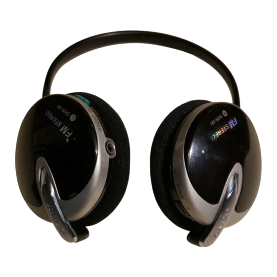 Sony SHR-M1 Bedienungsanleitung