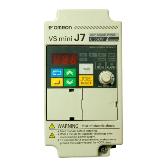 Omron VS mini J7 Kurzanleitung