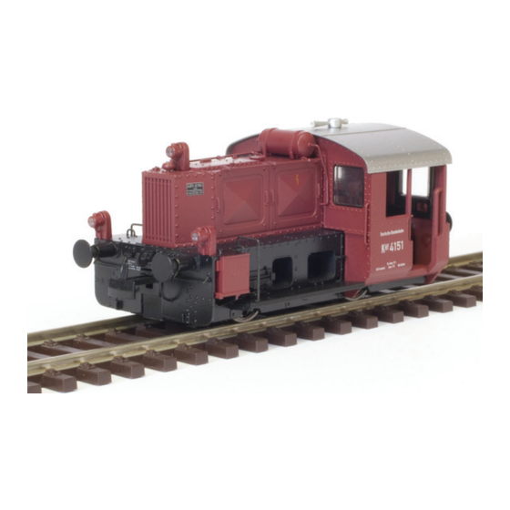 Lenz Modell plus Köf Lokdecoder 30150 Handbuch