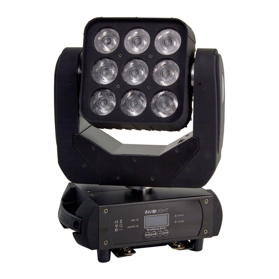 involight ProPanel910 Bedienungsanleitung