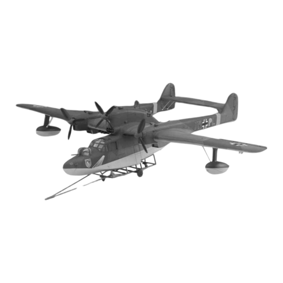 REVELL BLOHM & VOSS BV 138 C-1/MS Bedienungsanleitung