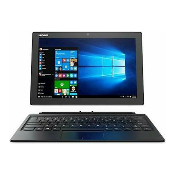 Lenovo MIIX 520-12IKB Kurzanleitung