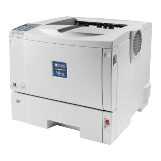 Ricoh Alficio AP410 Anleitung