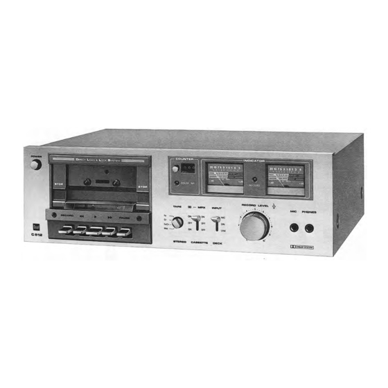 Dual C 812 Serviceanleitung