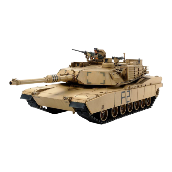 Tamiya U.S. MAIN BATTLE TANK M1A2 ABRAMS Handbuch