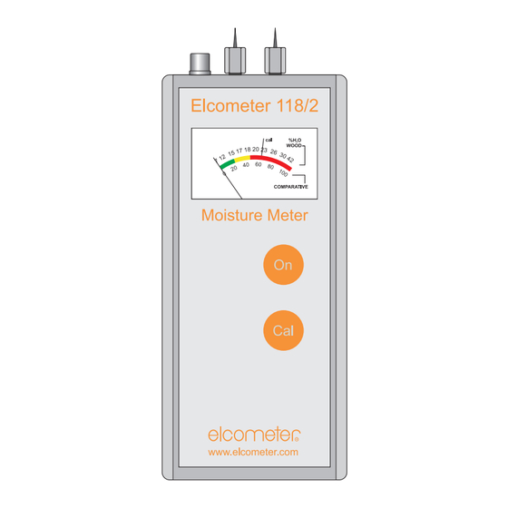 Elcometer 118/2 Bedienungsanleitung