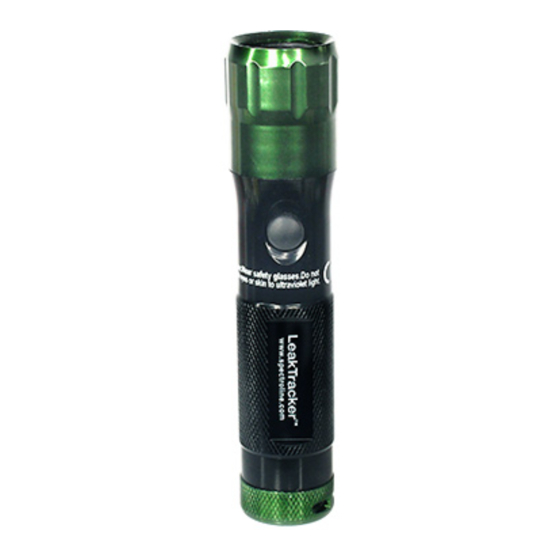 Spectroline LeakTracker Kurzanleitung
