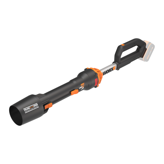 Worx LEAFJET WG543E Originalbetriebsanleitung
