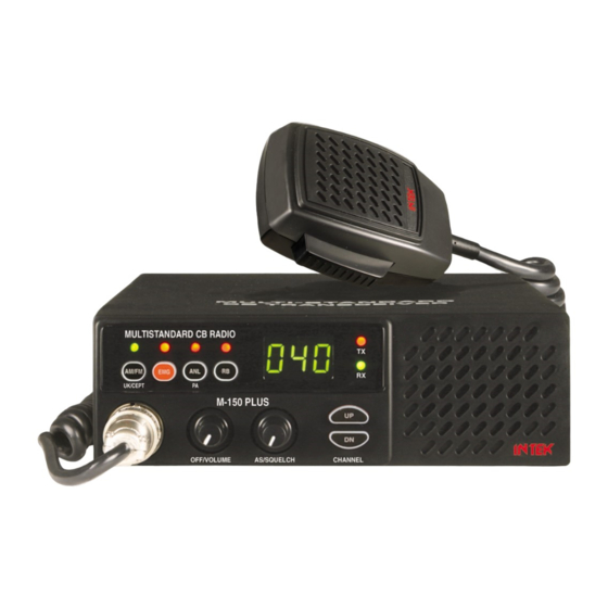 Intek M-150 plus Handbuch