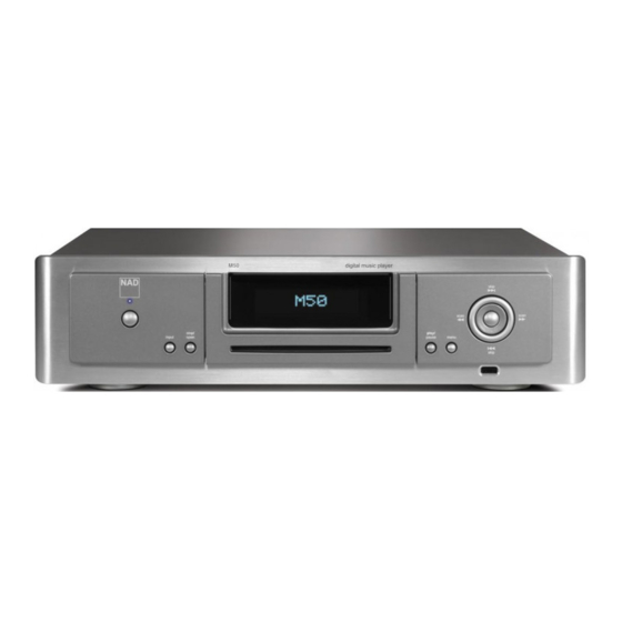NAD M50 Bedienungsanleitung