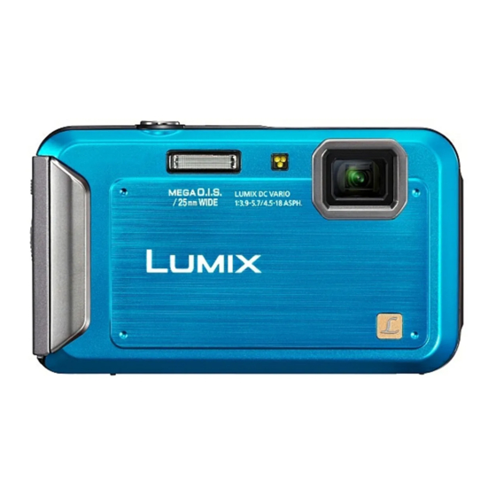 Panasonic Lumix DMC-FT20 Bedienungsanleitung