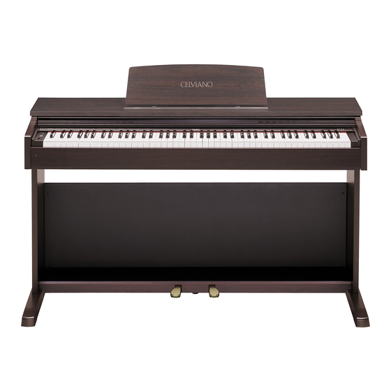Casio celviano AP-24 Bedienungsanleitung