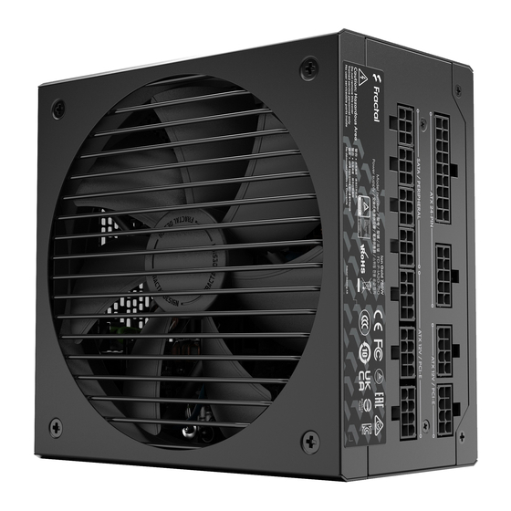 Fractal Ion Gold 550W Anwenderleitfaden