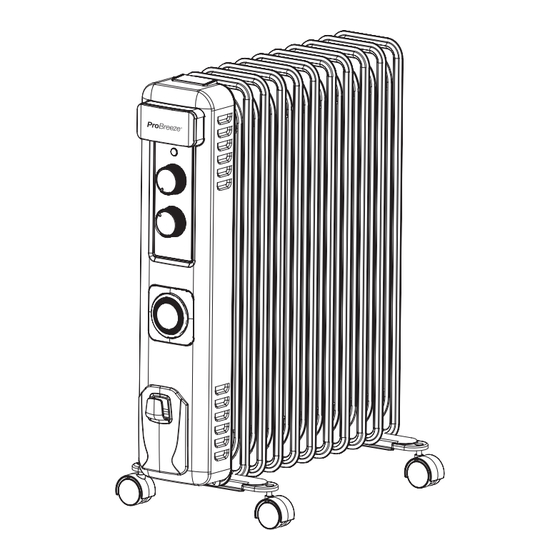 ProBreeze PB-H-23W Bedienungsanleitung