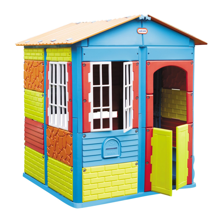 Little Tikes BUILD-A-HOUSE Montageanleitung