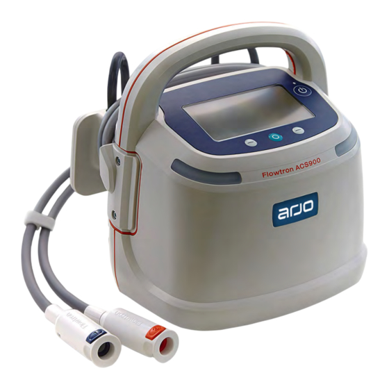Arjo Flowtron ACS900 Bedienungsanleitung