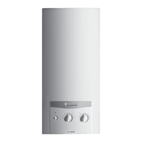 Vaillant atmoMAG Bedienungsanleitung