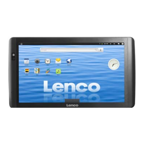 LENCO TAB 1011 Benutzerhandbuch