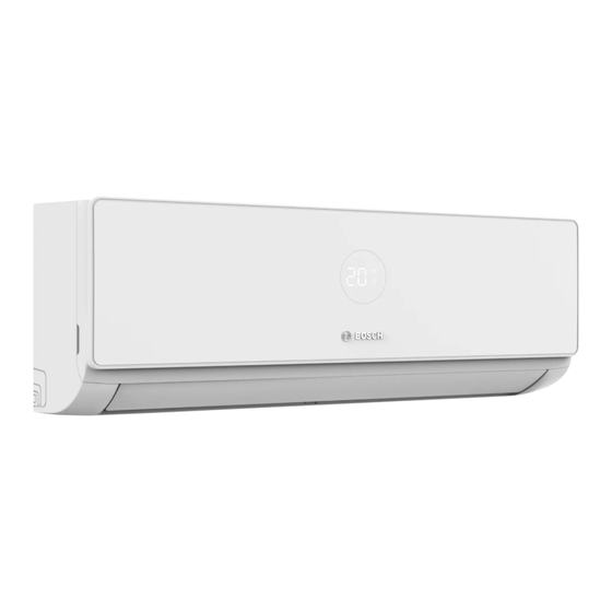 Bosch Climate 7000i Serie Installationsanleitung