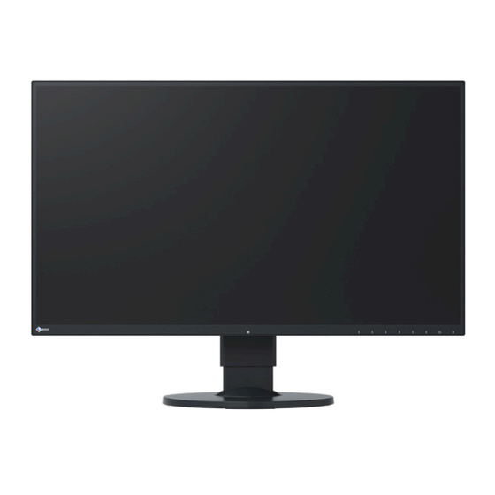 Eizo FlexScan EV2750 Installationsanleitung