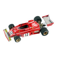 Tameo Kits TMK 355 FERRARI 312 B3 Dutch G.P. 1974 Niki Lauda-Clay Regazzoni Handbuch
