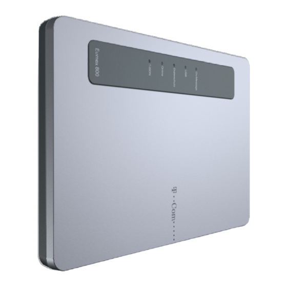 T-Mobile Eumex 800 Handbuch