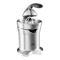 Solis Citrus Press Pro 845 Gebrauchsanleitung