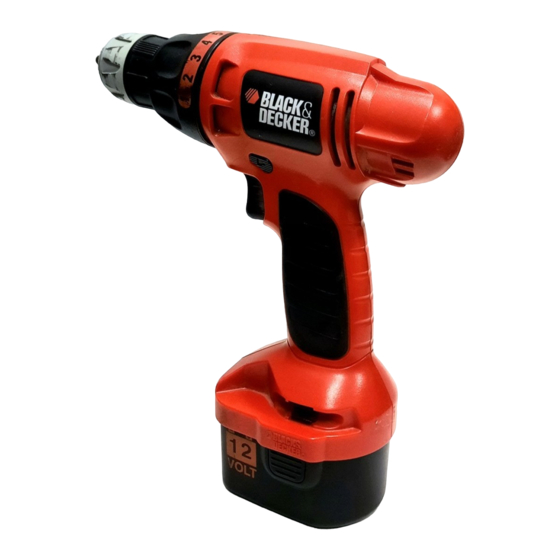 Black & Decker CD12C Handbuch