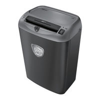 Fellowes POWERSHRED 70S Bedienungsanleitung