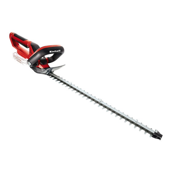 EINHELL GE-CH 1855/1 Li-Solo Originalbetriebsanleitung