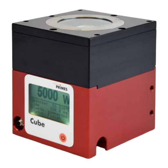 primes Cube L1 Originalbetriebsanleitung