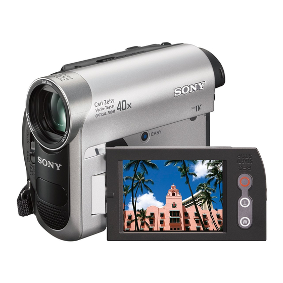 Sony Handycam DCR-HC51E Handbücher