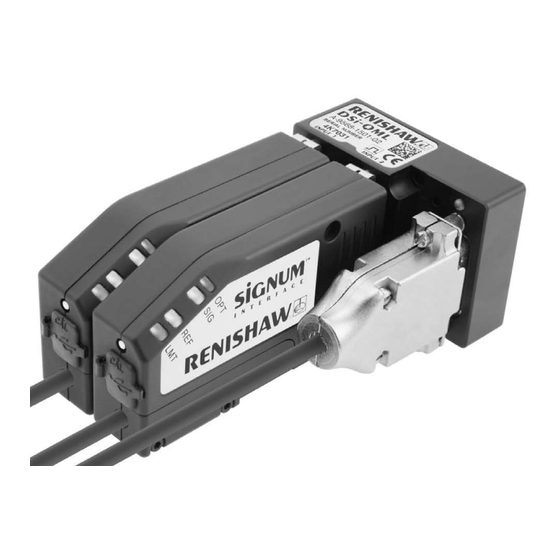 Renishaw SiGNUM DSi Serie Installationshandbuch