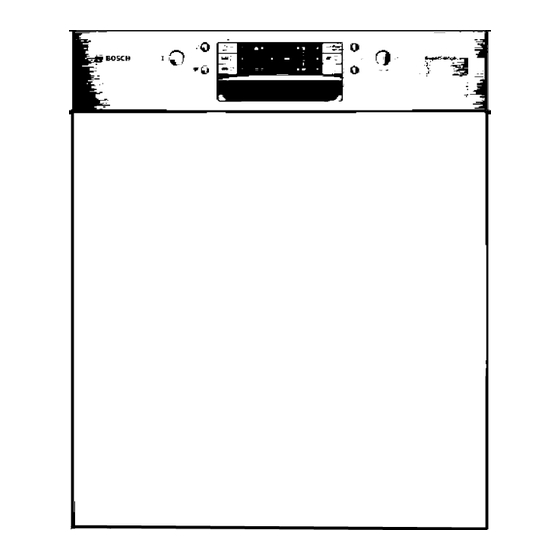 Bosch SMI63N55EU Kurzanleitung