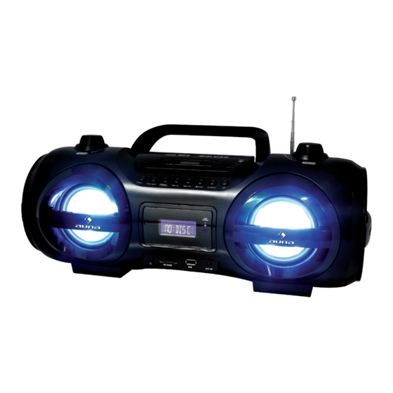 auna SOUNDBLASTER M Bedienungsanleitung