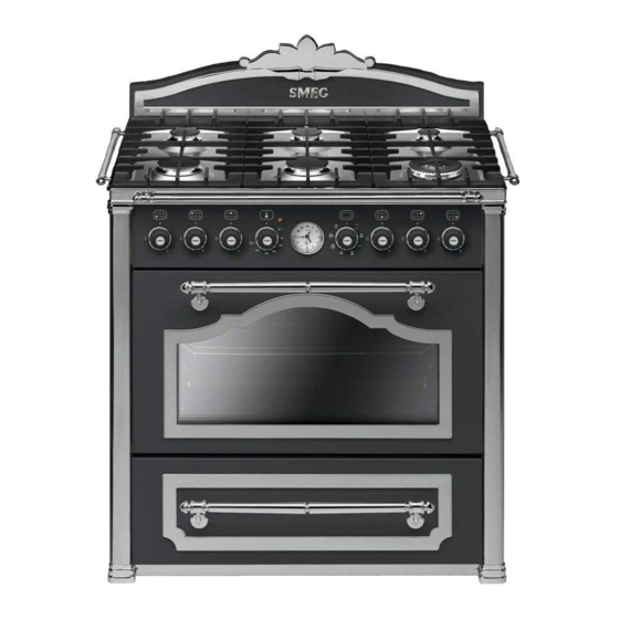 Smeg CC9GASD - Designlinie Cortina Bedienungshandbuch