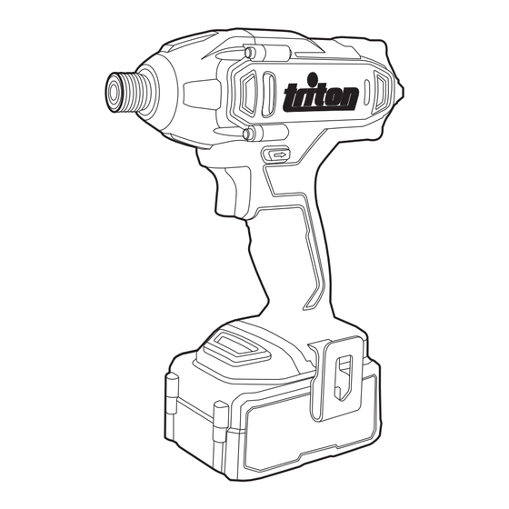 Triton T20 ID Gebrauchs- Und Sicherheitsanweisung